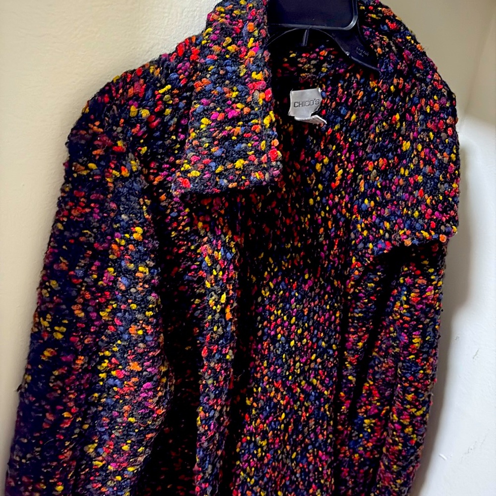 Chico’s 17 wool and Nylon Cardigan